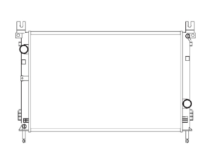 Радиатор CHRYSLER PACIFICA 2004-2007