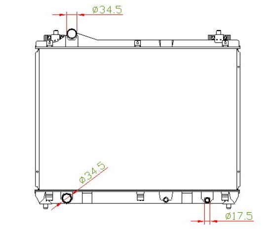 Радиатор SUZUKI GRAND VITARA 2005-2008