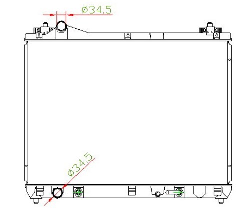 Радиатор SUZUKI GRAND VITARA 2005-2008