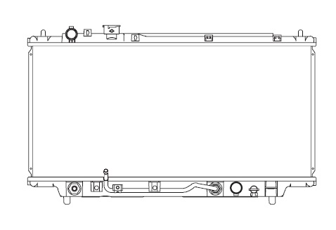 Радиатор MAZDA 323 S 1994-1998