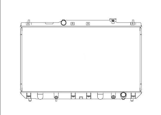 Радиатор TOYOTA CAMRY (20) 1996-2000