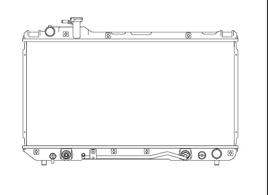 Радиатор TOYOTA RAV 4 I 1994-2000