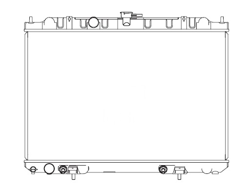 Радиатор NISSAN X-TRAIL 2001-2007