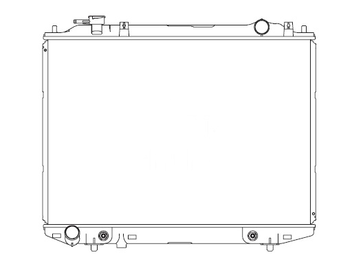 Радиатор FORD RANGER 2006-
