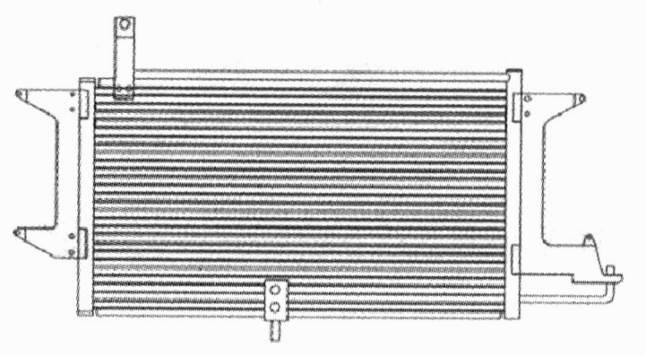 Радиатор кондиционера VW PASSAT (B4) 1993-1996