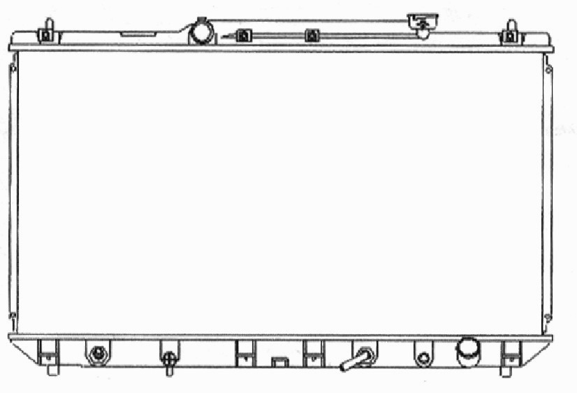 Радиатор TOYOTA CAMRY (20) 1996-2000